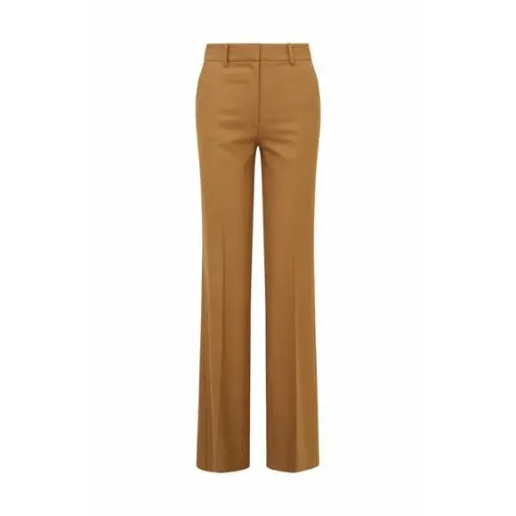 LoveShackFancy Ambrelle Pant in Camel US 8 NWT Quiet Luxury Minimalist Old Money - Picture 6 of 7